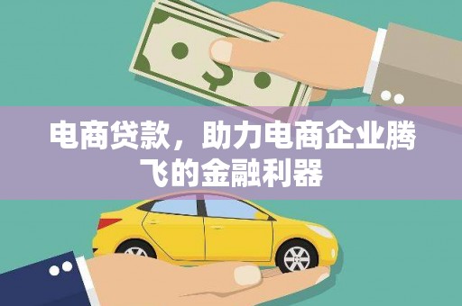 平阳电商贷款，助力电商企业腾飞的金融利器