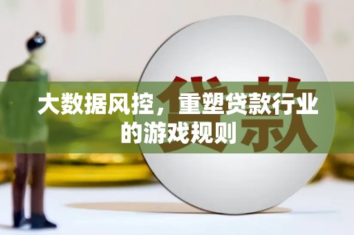 平阳大数据风控，重塑贷款行业的游戏规则