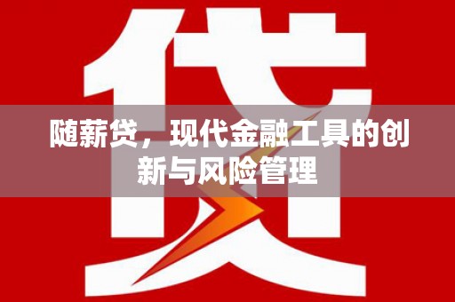 平阳随薪贷，现代金融工具的创新与风险管理