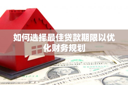 平阳如何选择最佳贷款期限以优化财务规划