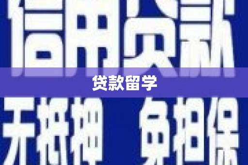 平阳贷款留学