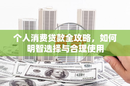 平阳个人消费贷款全攻略，如何明智选择与合理使用